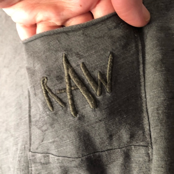 G Star Raw Men’s causal shirt, grey color size S embroidery - Picture 5 of 12